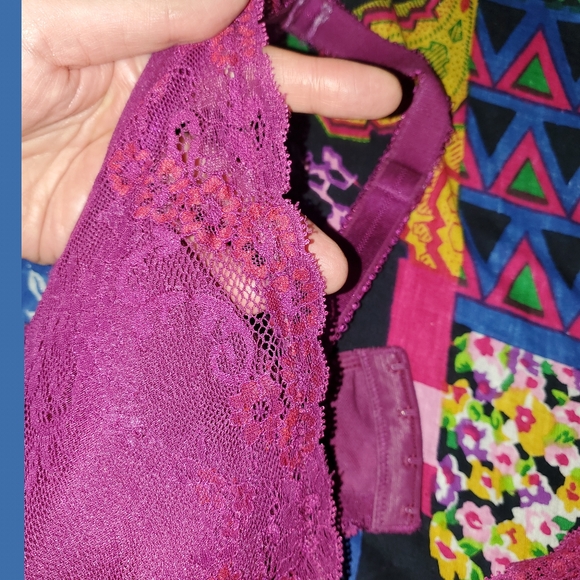 [40DDD/E] Dèesse ~ Temptress Lace Detail Plunge Bra - Picture 5 of 8